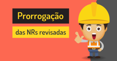 Prorrogação do início das revisões das NRs